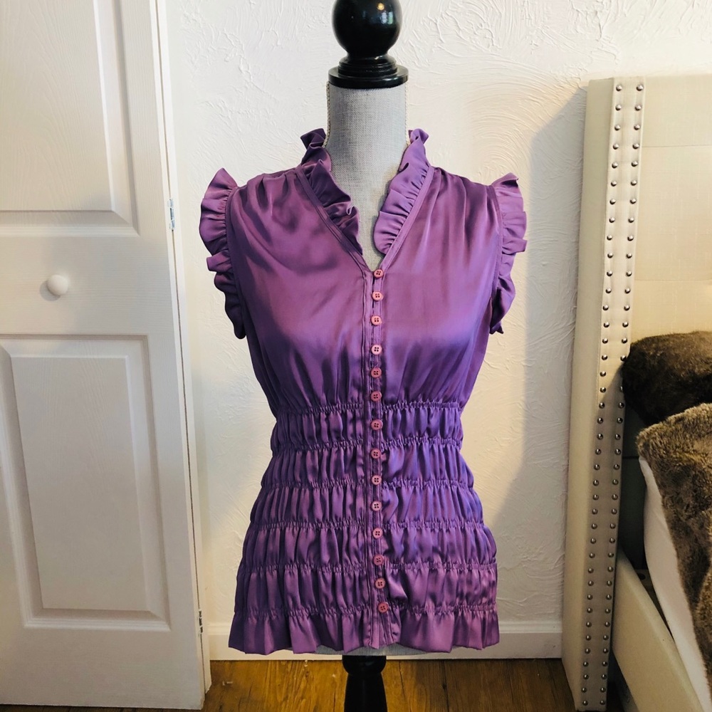 Agora Purple Top - Picture 2 of 11